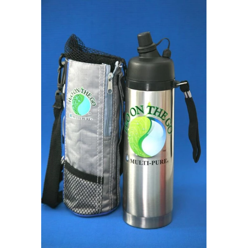 MULTI-PURE™ Wasserflasche Edelstahl 0,5 Liter