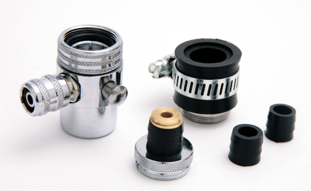 Gummi-Adapter für gewindelose Hähne